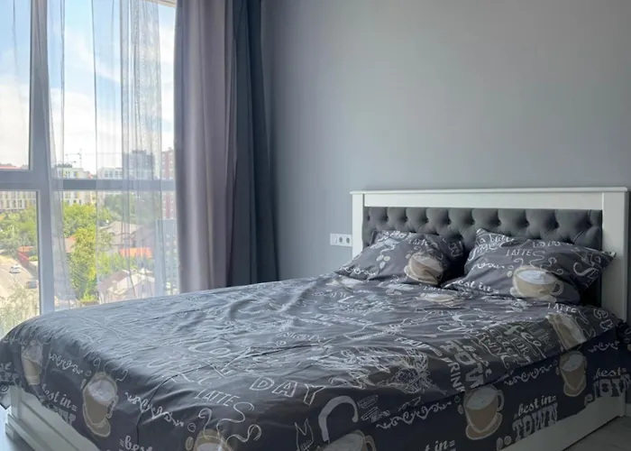 зелена тераса Apartment Lviv